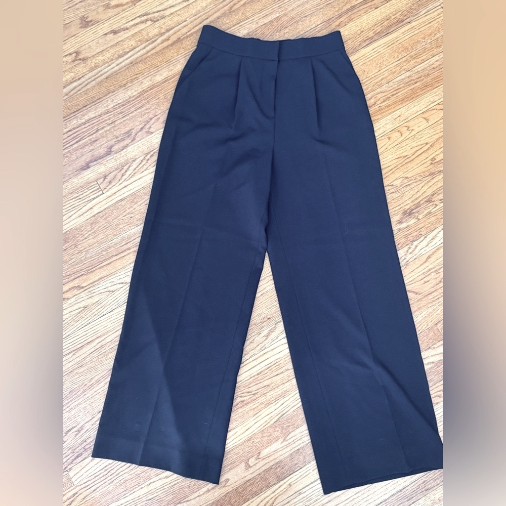 Tahari Black Wide Leg Pants
